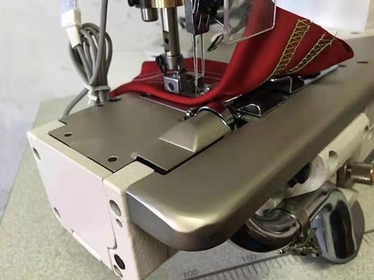 QS-600D-35ZD-UT cylinder bed direct drive auto trimmer high speed left cutter interlock industrial sewing machine