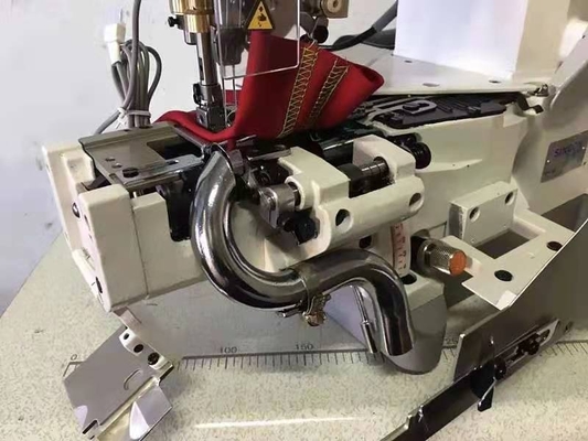 QS-600D-35ZD-UT cylinder bed direct drive auto trimmer high speed left cutter interlock industrial sewing machine