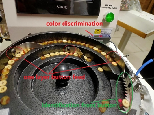 QS-1903A-519W Automatic Feed Electric Button Attaching Machine Computer logo distinction fastener industrial sewing machine
