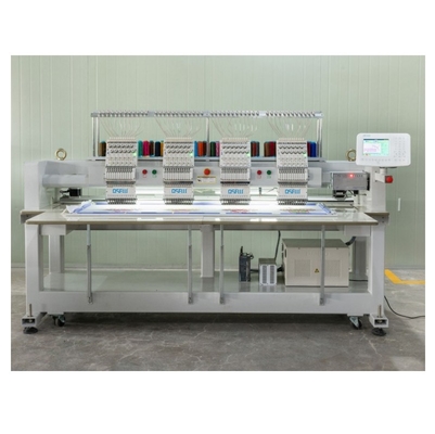 QS-1204 FOUR Head Computerized Embroidery Machine Dahao Computer for T shirt logo label