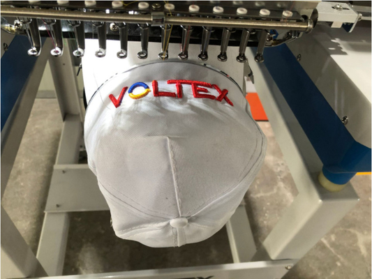 QS-1204 FOUR Head Computerized Embroidery Machine Dahao Computer for T shirt logo label