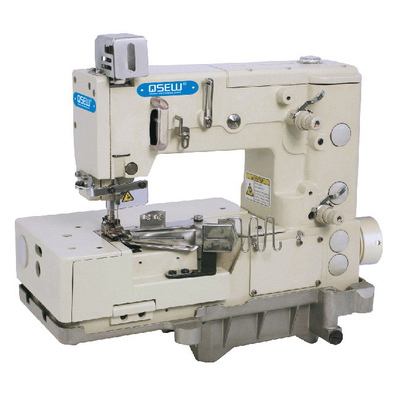 QS-1301-2F Flat-bed Multi Needle Sewing Machines double chain-stitch picotting industrial